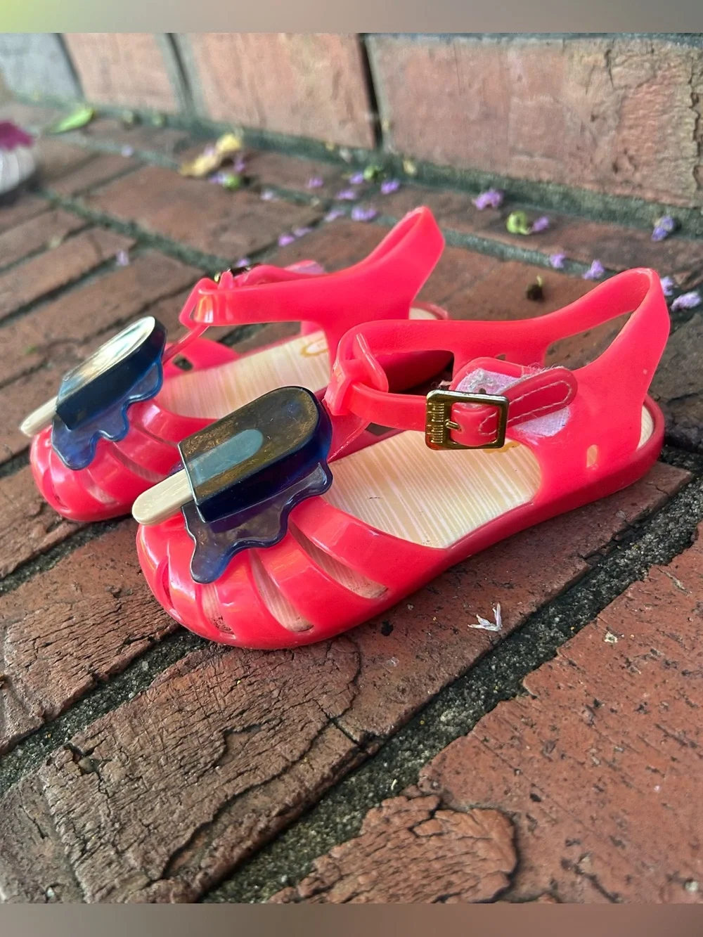 Mini Melissa Aranha Popsicle sandals
